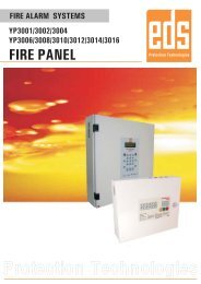 YP3006 6 Zones Fire Alarm Panel - Unitech