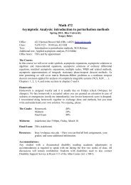 Math 472 Syllabus - Rice University