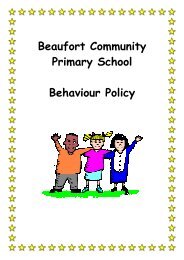 Beaufort Community Primary School Behaviour Policy