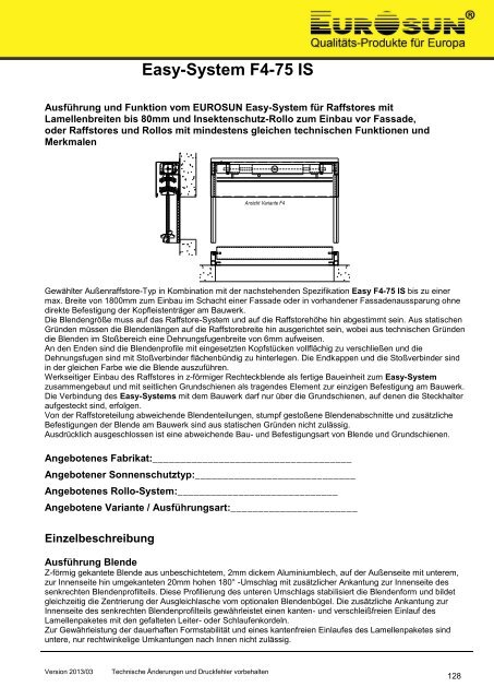 Datei herunterladen - Eurosun as