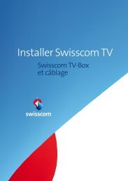 Installer Swisscom TV - Swisscom Online Shop