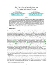 The Exact Closest String Problem as a Constraint Satisfaction Problem