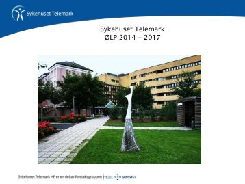 Vedlegg: Presentasjon av ÃLP 2014_2017 - Sykehuset Telemark