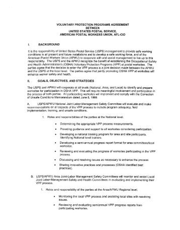 Aug. 30 agreement [PDF] - APWU