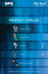 PRODUCT CATALOG - SPS