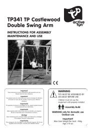 TP341 Castlewood Double Swing Arm IN3102 Issue B 05 12 - TP Toys