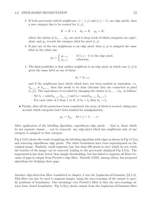 Chapter 4 SEGMENTATION