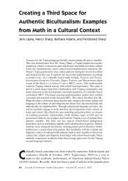 Examples from Math in a Cultural Context - Journal of American ...