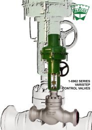 download 1-6962 varistep valves data sheet - Parcol