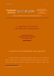 obligatio - revista internacional de derecho romano-index
