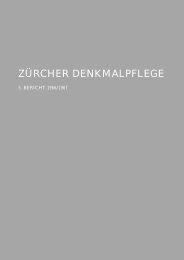 Zürcher Denkmalpflege, 5. Bericht 1966/1967 (PDF, 9 - Kanton Zürich