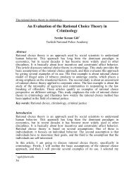 An Evaluation of the Rational Choice Theory in