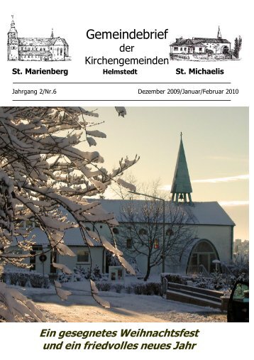 Gemeindebrief 09 / 4 - St. Marienberg