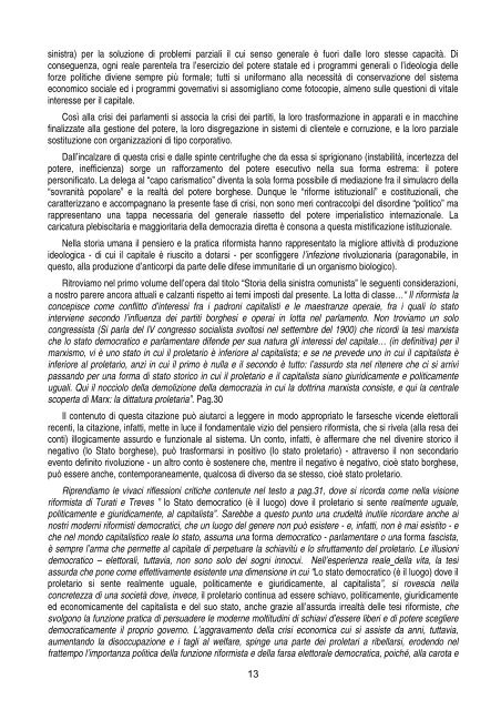 rivista giugno 2013 - Partito Comunista Internazionale