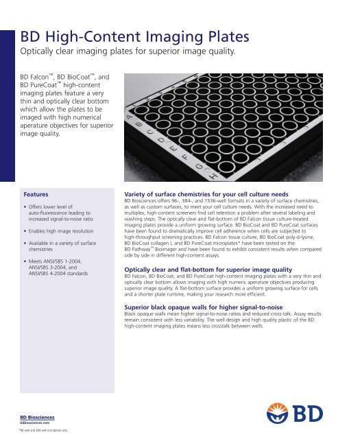 Data Sheet - BD Biosciences