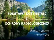 Podstawy dozymetrii i ochrony radiologicznej