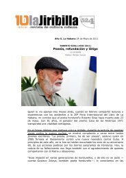 CUBA Roberto Sosa 1930-2011 POESIA, REFUNDACION Y ...