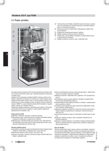 Vitodens 333-F FS3B FR3B - Viessmann