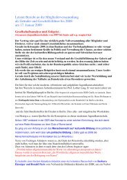 Der Bericht als PDF - Galerie Sonnensegel eV