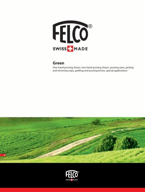 General catalogue - Felco