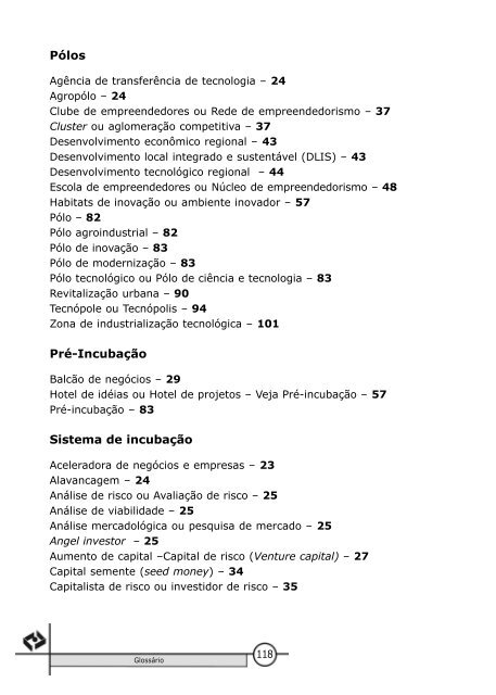 Glossário dinâmico de termos na área de Tecnópolis, Parques ...