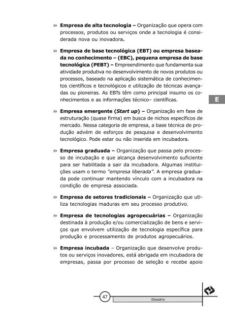 Glossário dinâmico de termos na área de Tecnópolis, Parques ...