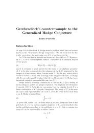 Grothendieck's counterexample to the Generalized Hodge Conjecture