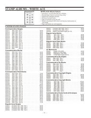 White Ace & Scott Stamp Albums