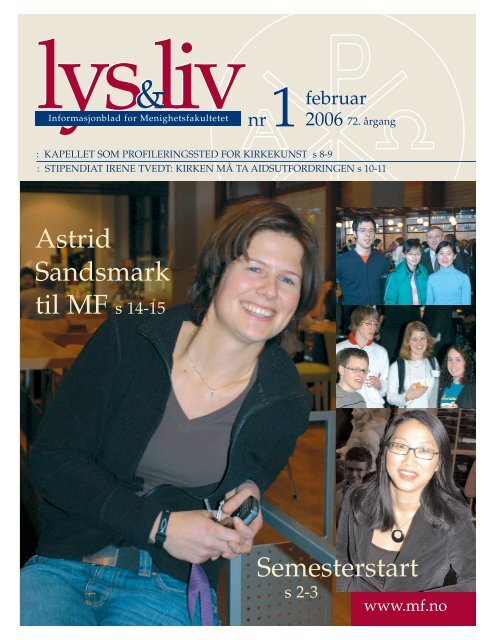 Lys & Liv 01-2006 web - Det teologiske Menighetsfakultetet