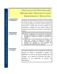 protocolo de preparación, mitigación y respuesta ante ... - Amcham