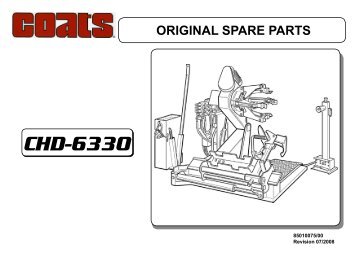 Coats CHD-6330 HD Tire Changer - NY Tech Supply