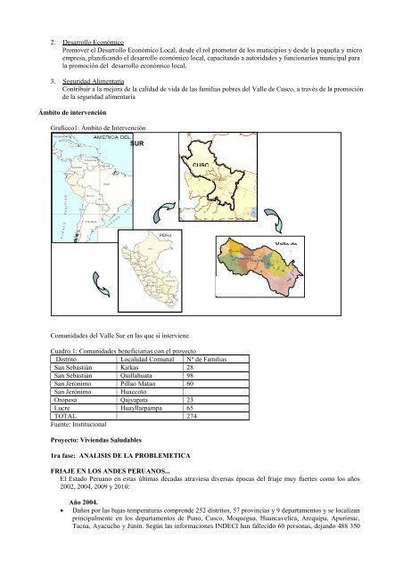 VIVIENDAS SALUDABLES - Asociación Peruana de Energía Solar y ...