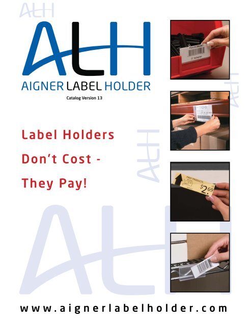 Aigner Label Holder - Magnetic Roll Stock