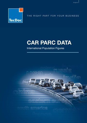 CAR PARC DATA International population figures - TecDoc