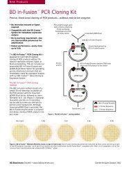 BD In-Fusionâ„¢ PCR Cloning Kit