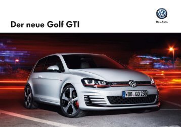 Der neue Golf GTI - Volkswagen AG