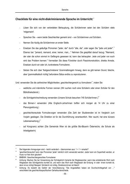 Erziehung zur Gleichstellung - Bundesministerium für Unterricht ...