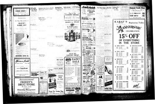 Oct 1949 - On-Line Newspaper Archives of Ocean City