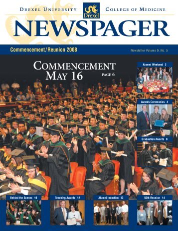 NewsPager_GraduationPrint.qxd (Page 1) - Drexel University ...