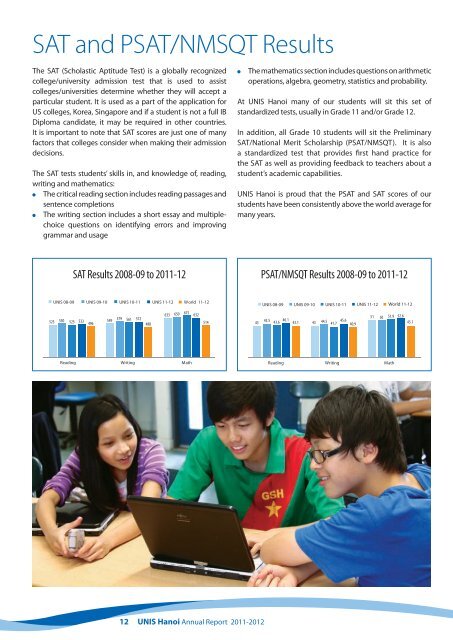 Annual Report 2011-2012 - United Nations International School of ...