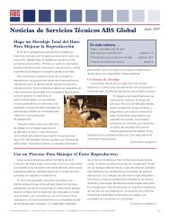 Noticias de Servicios Técnicos ABS Global
