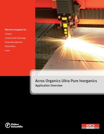 Acros Organics Ultra Pure Inorganics