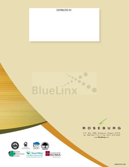 Roseburg Hardwood Panels Brochure - BlueLinx