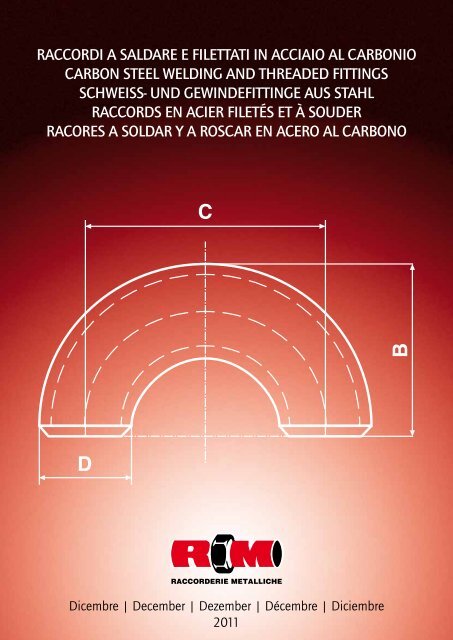 RACCORDI A SALDARE E FILETTATI IN ACCIAIO AL CARBONIO CARBON STEEL ...