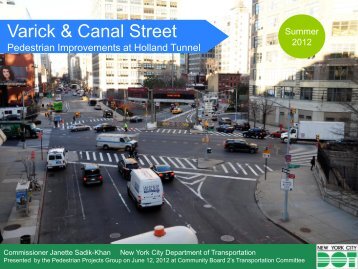 Varick & Canal Street - NYC.gov
