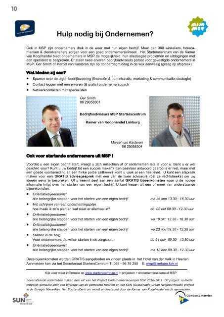 Wijkblad St. Wijkbeheer MSP, ed 4, 2011 - Mijn MSP