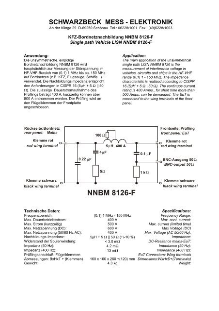 NNBM 8126-F - Unitest.com