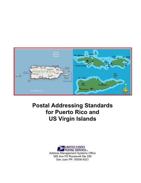Postal Addressing Standards for Puerto Rico and US Virgin ... - RIBBS