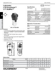 L16 / L17 ..........................B174 - Wilkerson Corporation