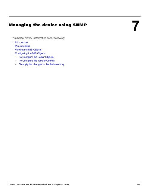 ORiNOCO® Access Points Installation and Management Guide ...